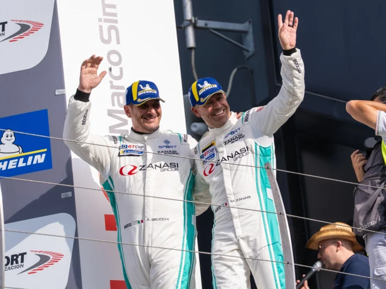 Zanasi Racing Makes Strong GT Open Debut at Misano with Marco Zanasi and Andrea Belicchi
